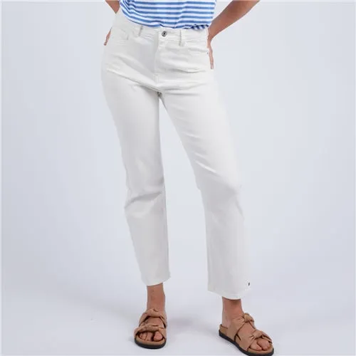 Elm Ada Jeans - Vintage White