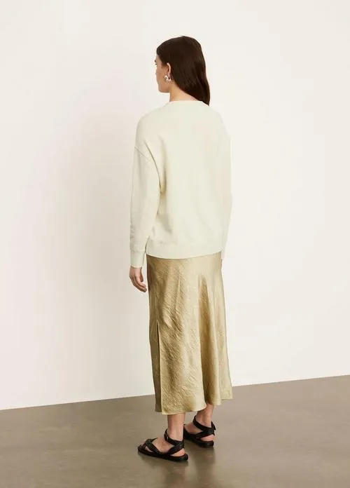 Essential Relaxed Pullover in Honeydew