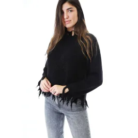 Fabrik London Donna Maglia Pullover Shelby Black