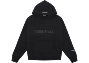 Fear of God Essentials 3D Silicon Applique Pullover Hoodie Dark Slate