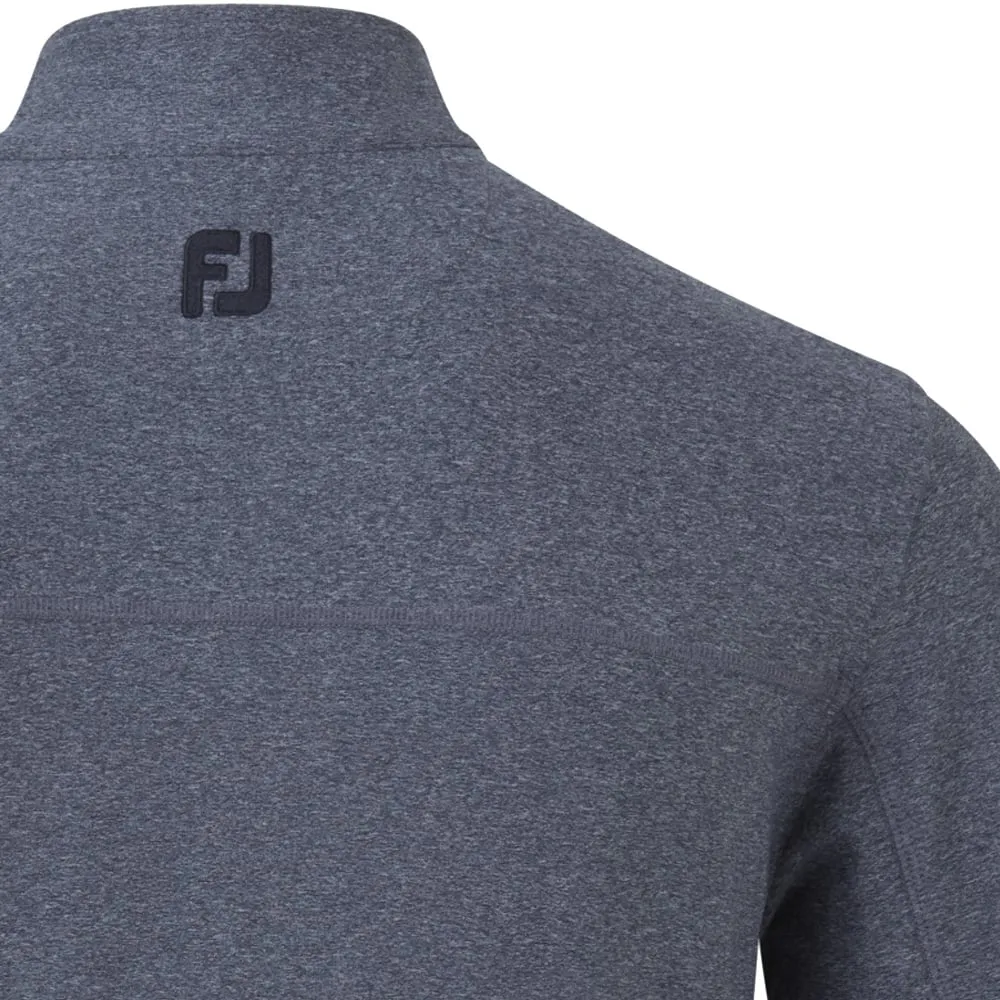 FootJoy Heather Chill-Out XP 1/2 Zip Pullover - Heather Navy