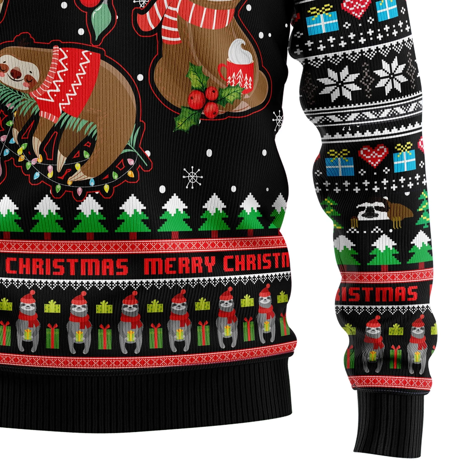 Funny Christmas Sweater JulesRoche All-Over Print Holiday Collection
