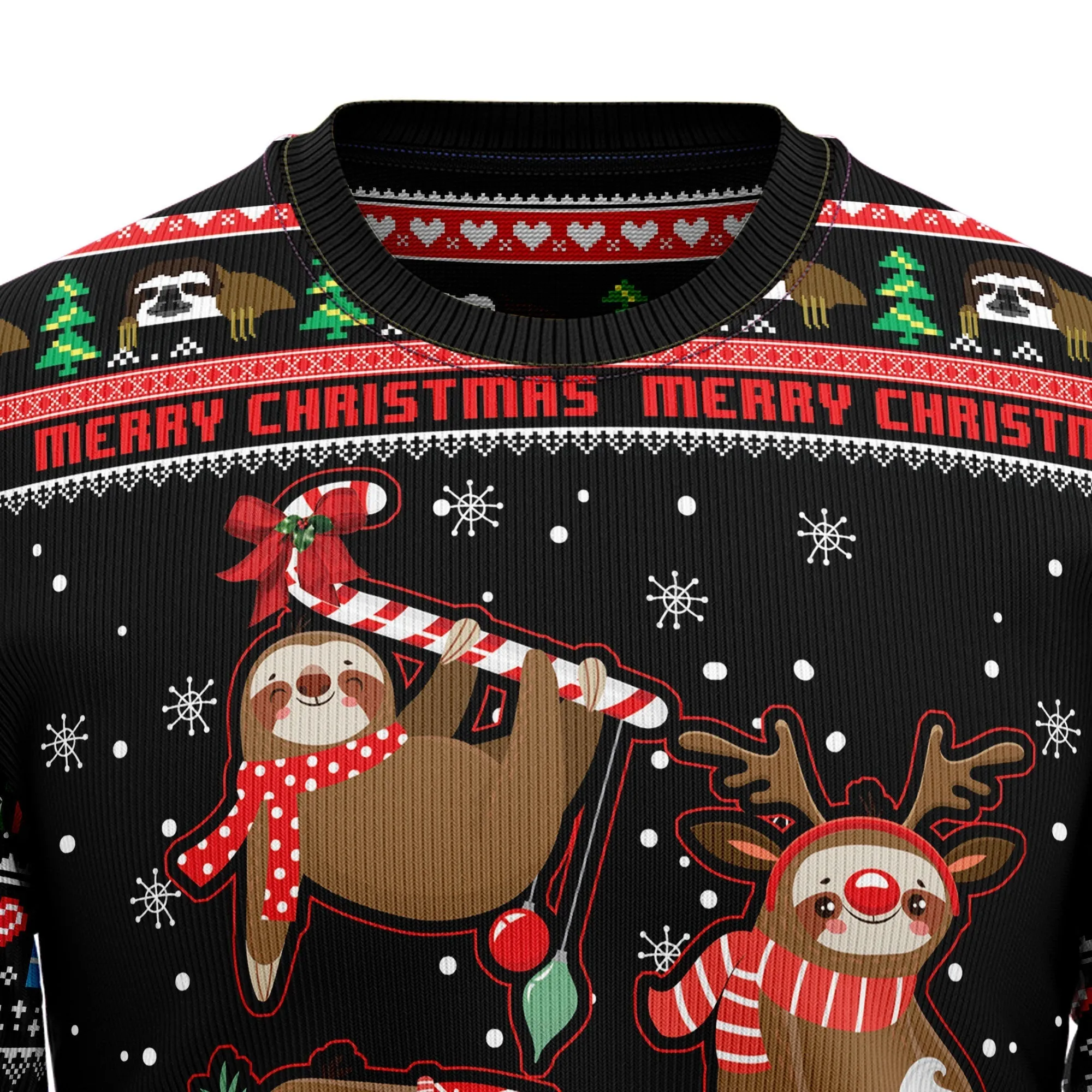 Funny Christmas Sweater JulesRoche All-Over Print Holiday Collection