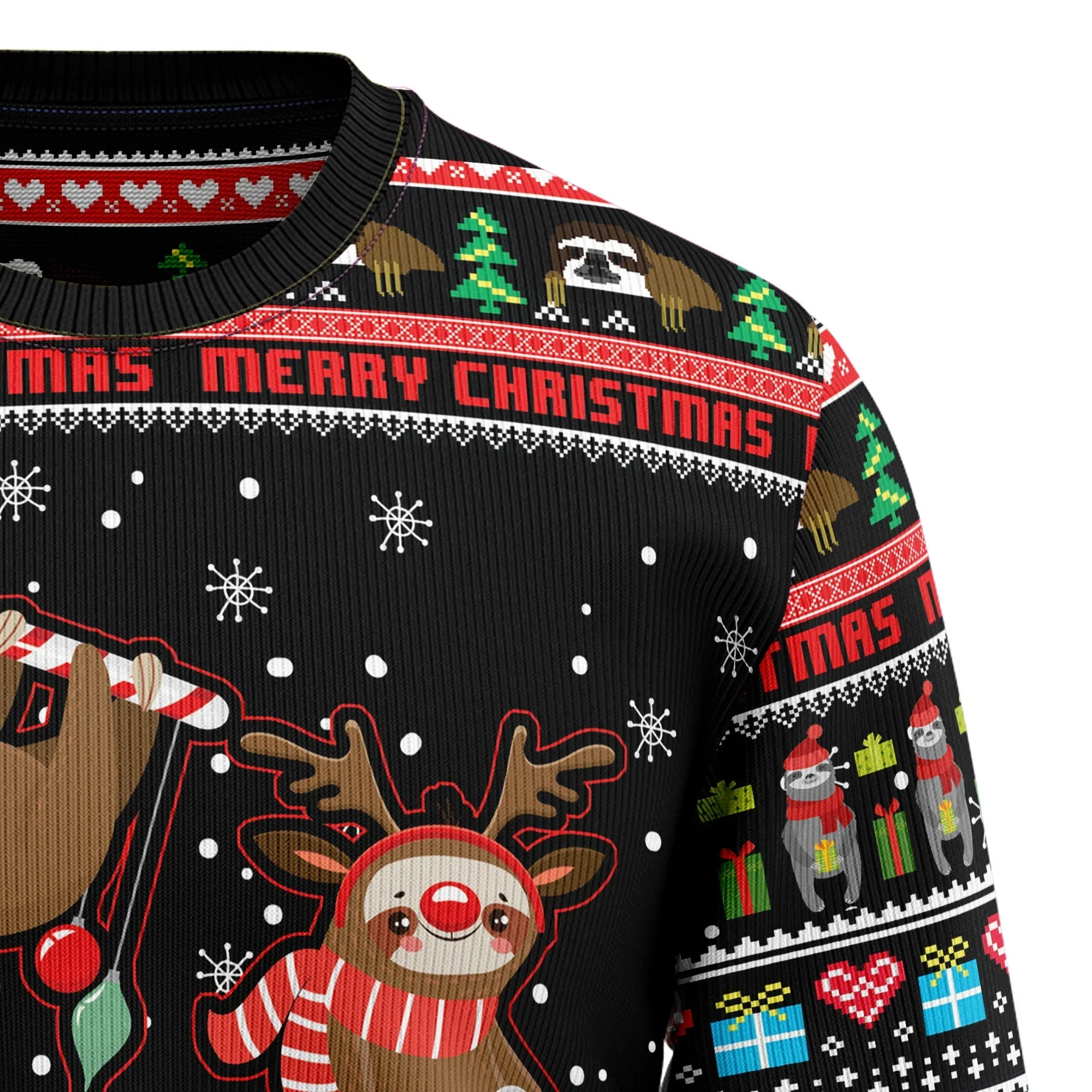 Funny Christmas Sweater JulesRoche All-Over Print Holiday Collection