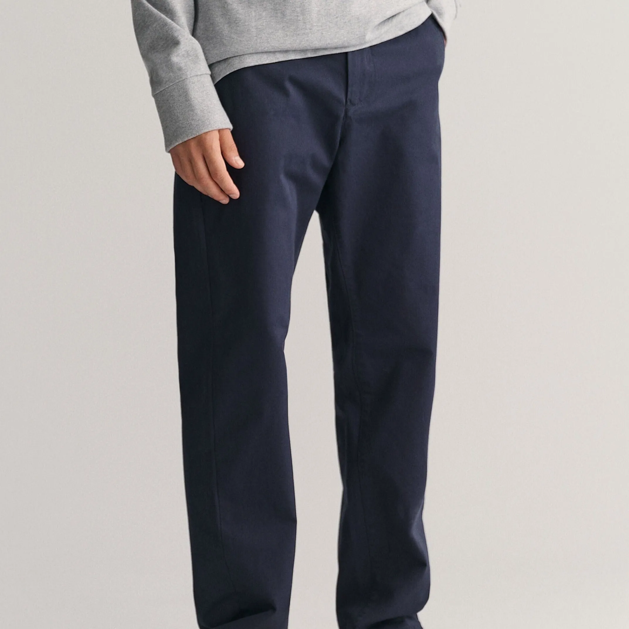 GANT Regular Fit Twill Chinos in Marine