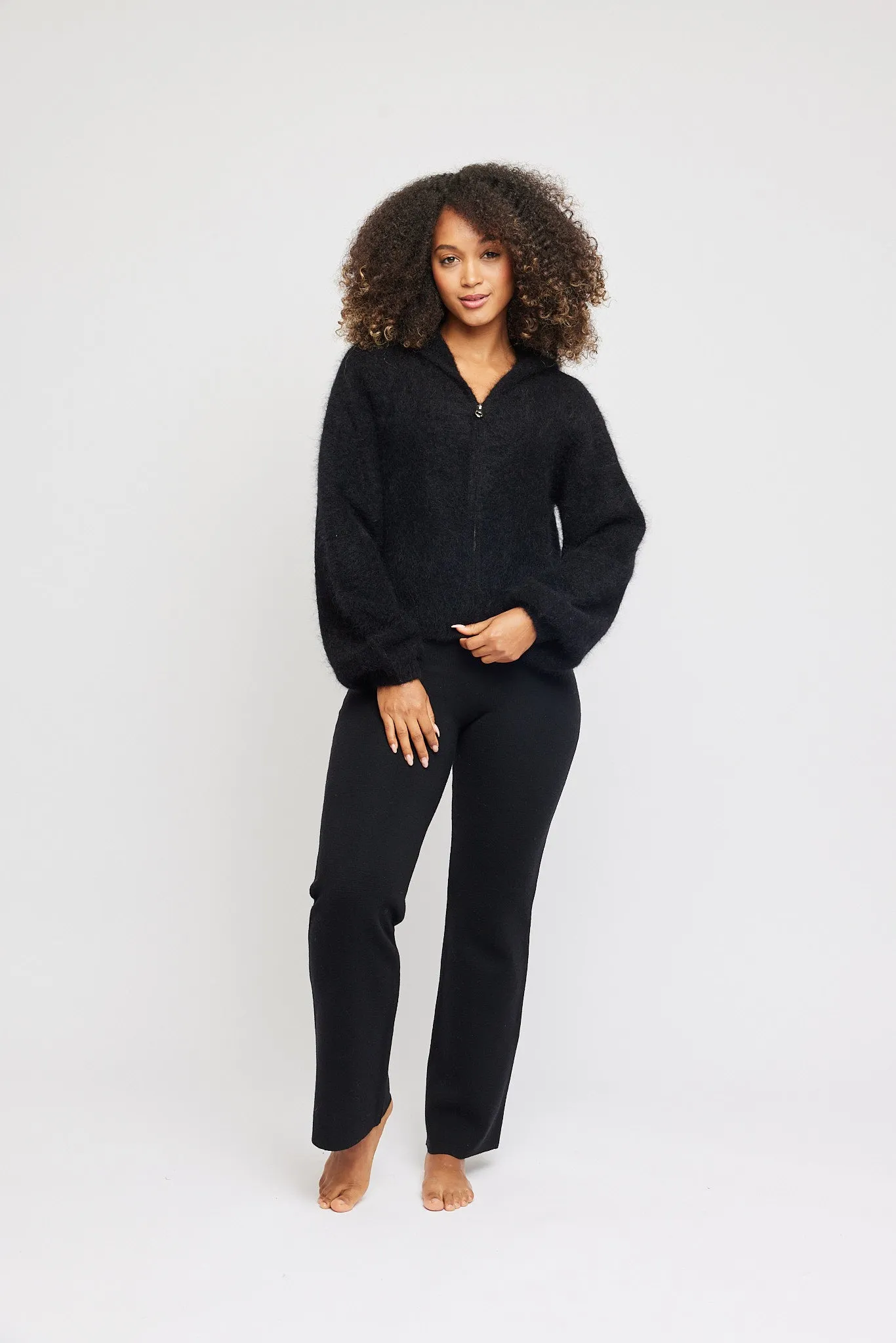 Hedda Chunky Cardigan - Black
