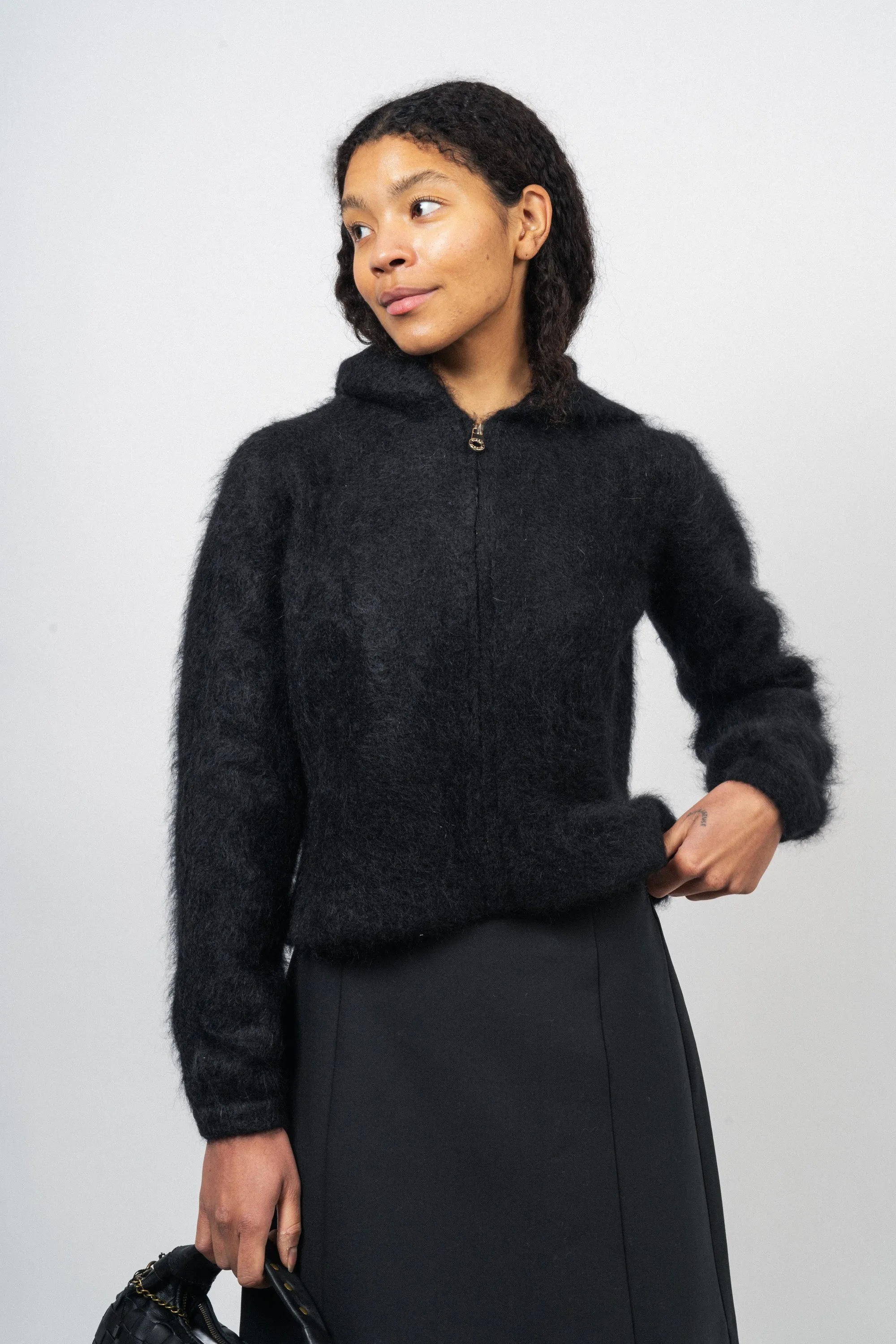 Hedda Chunky Cardigan - Black