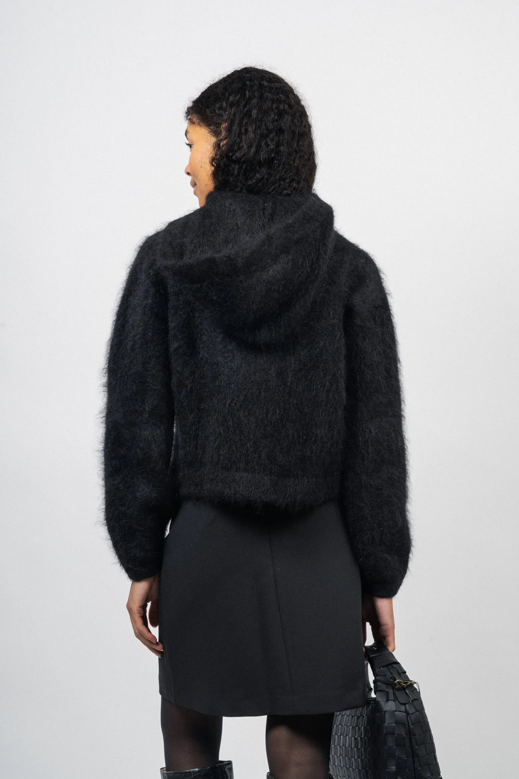 Hedda Chunky Cardigan - Black