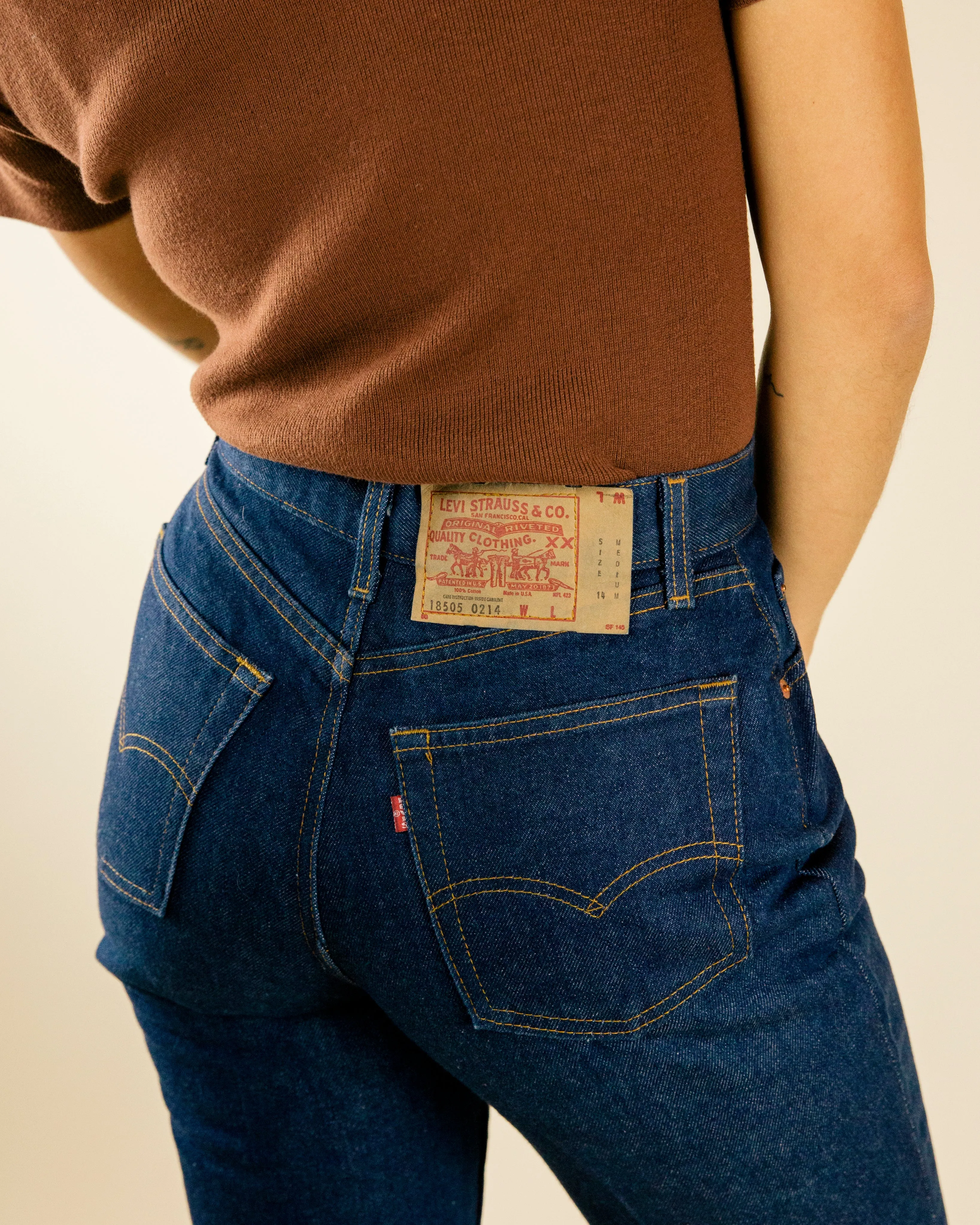 High Rise Levi's 505