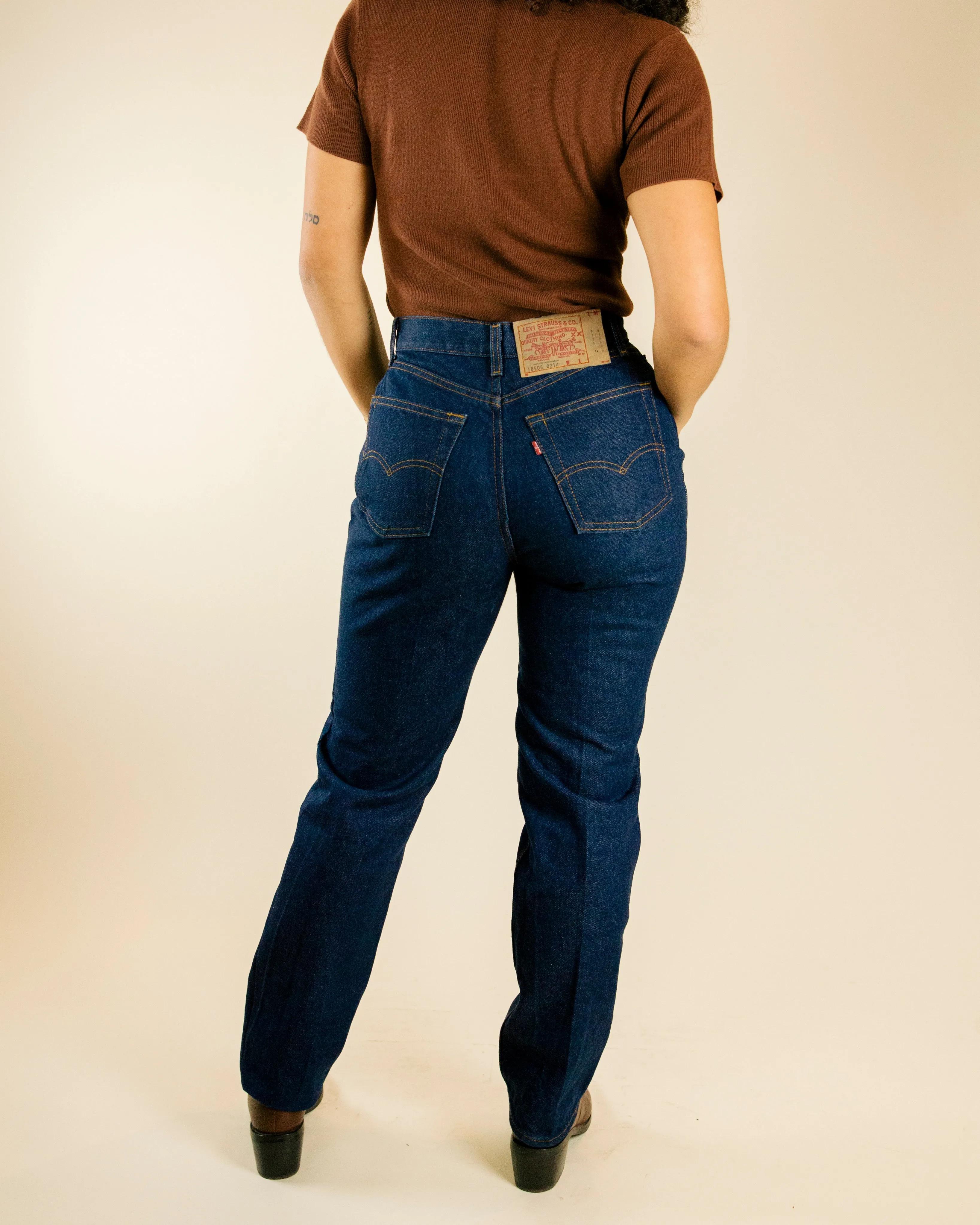 High Rise Levi's 505