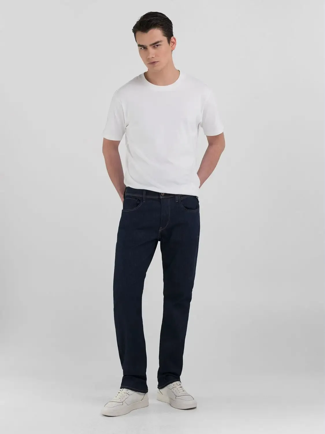 ID24992-Replay Dark Indigo Sartoriale Jean