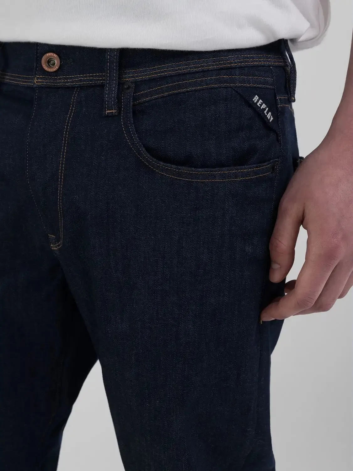 ID24992-Replay Dark Indigo Sartoriale Jean