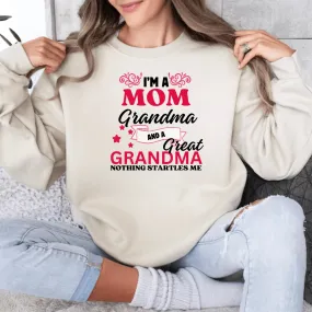I'm a Mom Crewneck Sweatshirt