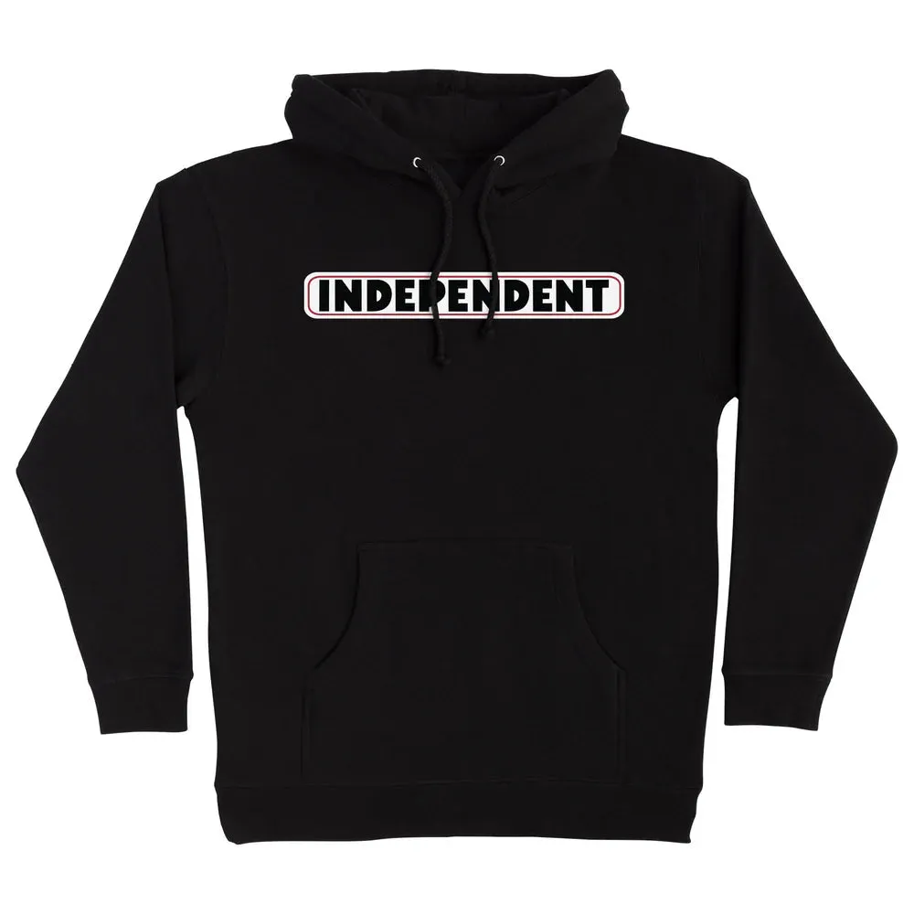 INDEPENDENT Bar Logo Pullover Hoodie Black