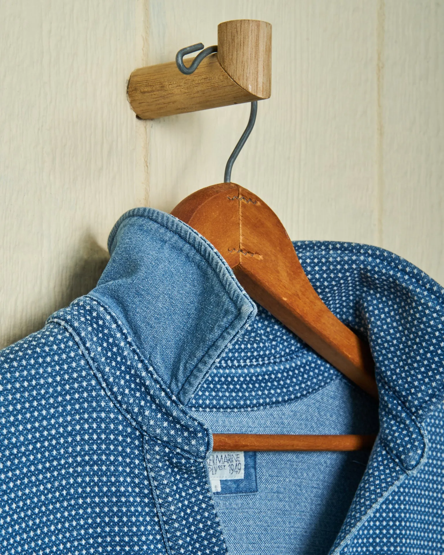 Indigo Inlet Pullover in Birdseye Pique