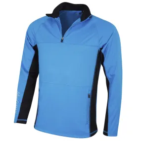 Island Green Contrast Panel Pullover - Performance Blue