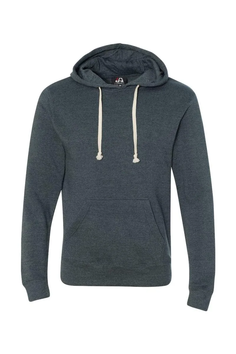 J America JA8871: Adult Triblend Pullover Fleece Hood
