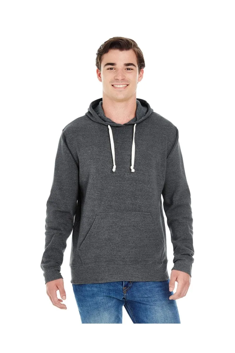 J America JA8871: Adult Triblend Pullover Fleece Hood