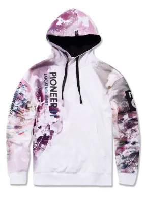 Jordan Craig-Pioneer Pullover Hoodie-White - J8441