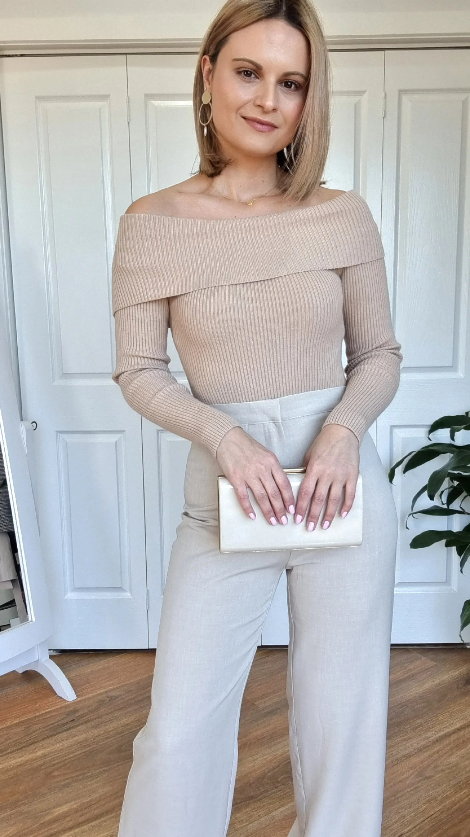 LATT'E OFF THE SHOULDER BODYSUIT