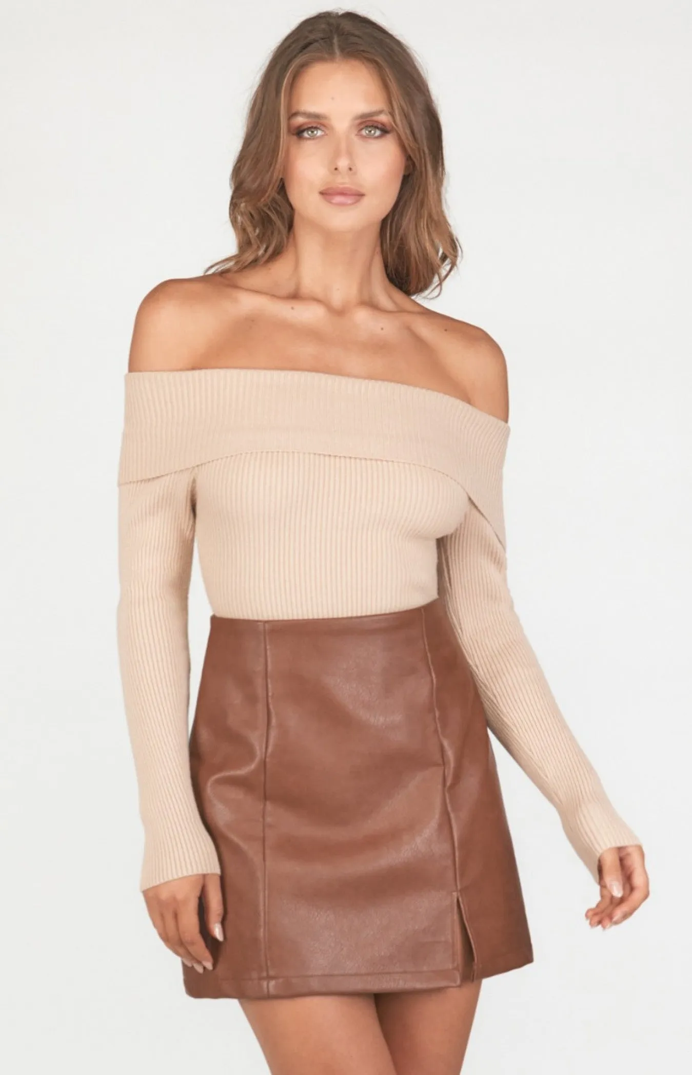 LATT'E OFF THE SHOULDER BODYSUIT
