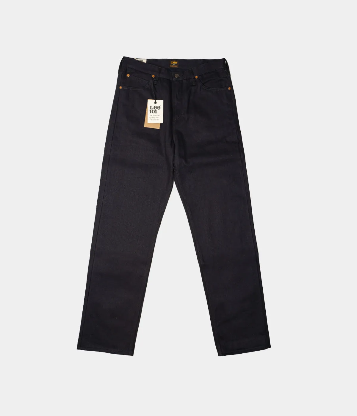 LEE 101 L DRY SELVEDGE DENIM JAPANESE FABRIC MADE IN ITALY