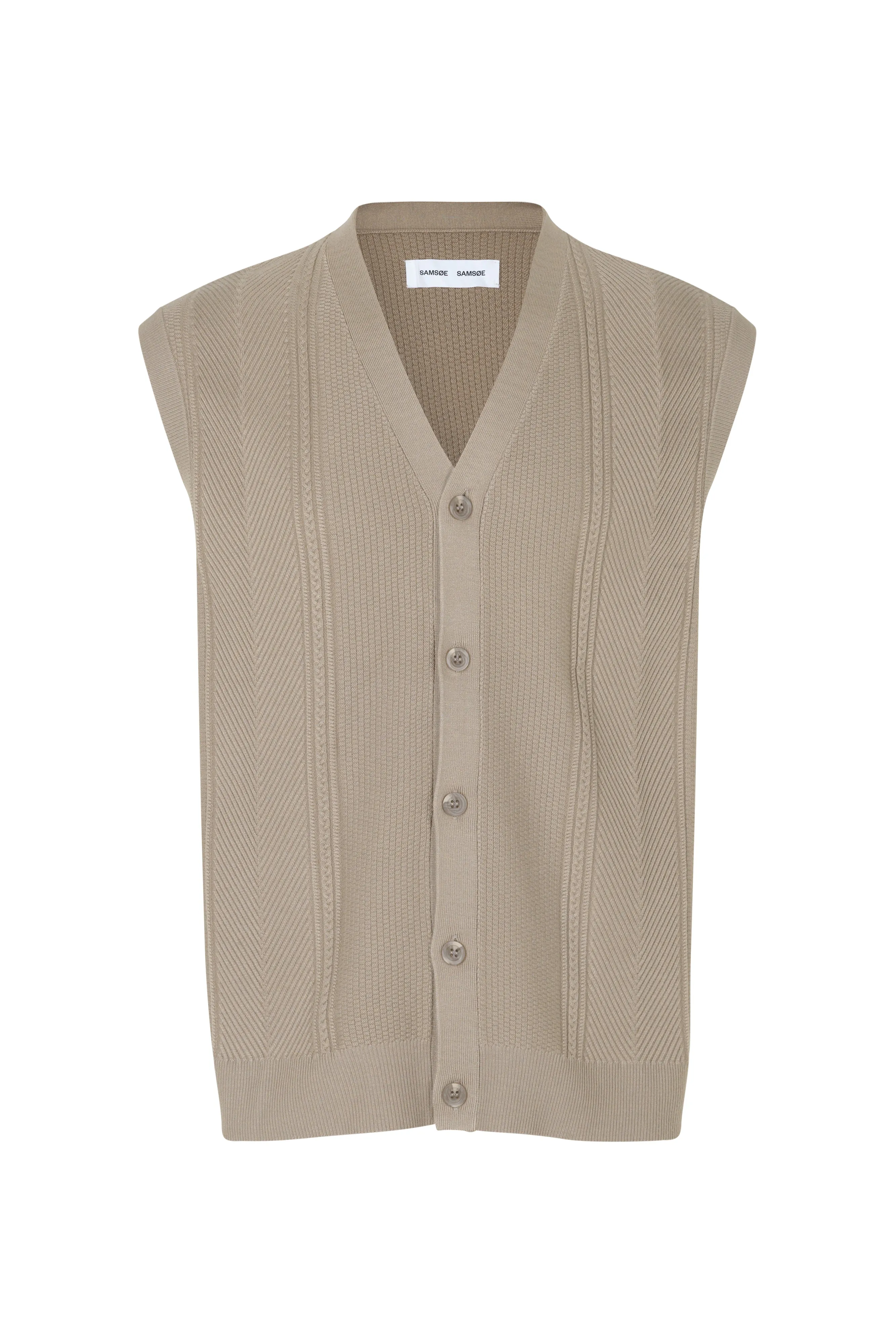 Lewis Cardigan Vest 10490 - Pure Cashmere