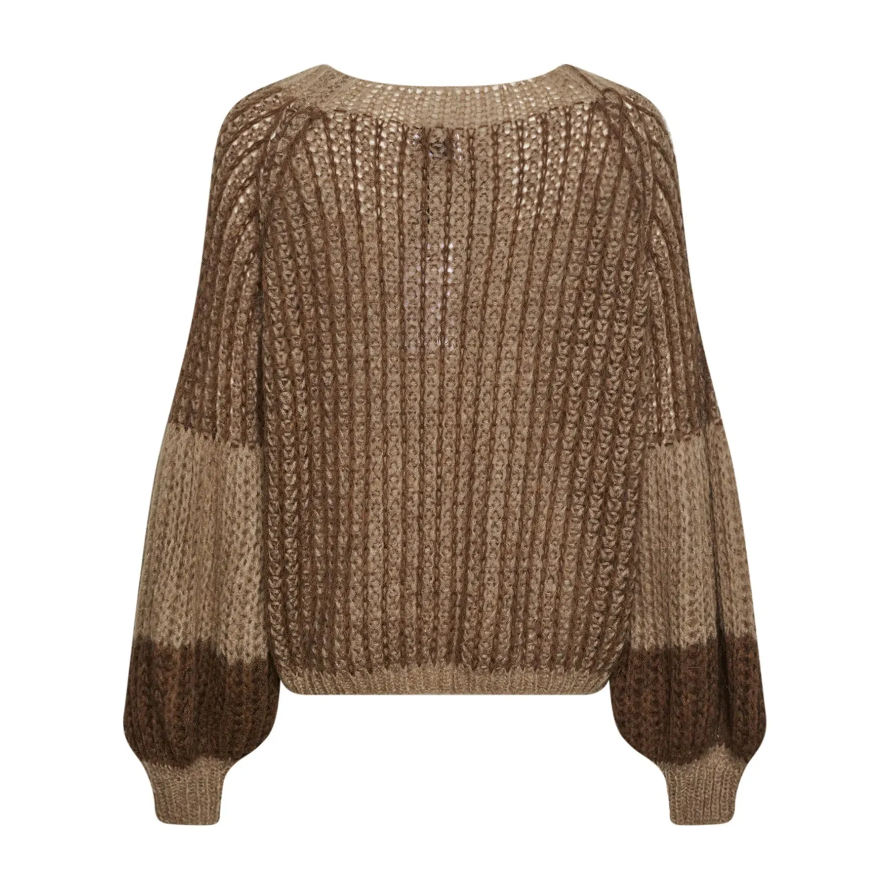 Liana Knit Cardigan - Brown/Camel