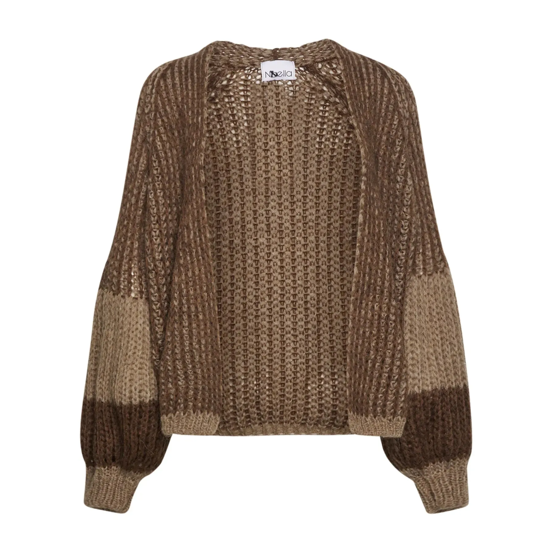 Liana Knit Cardigan - Brown/Camel