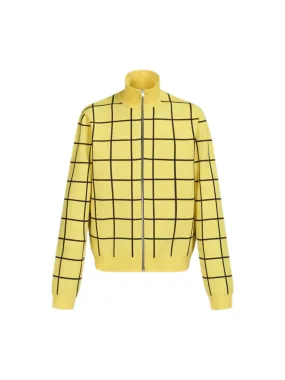 Marni Rhythm Check Viscose Cardigan