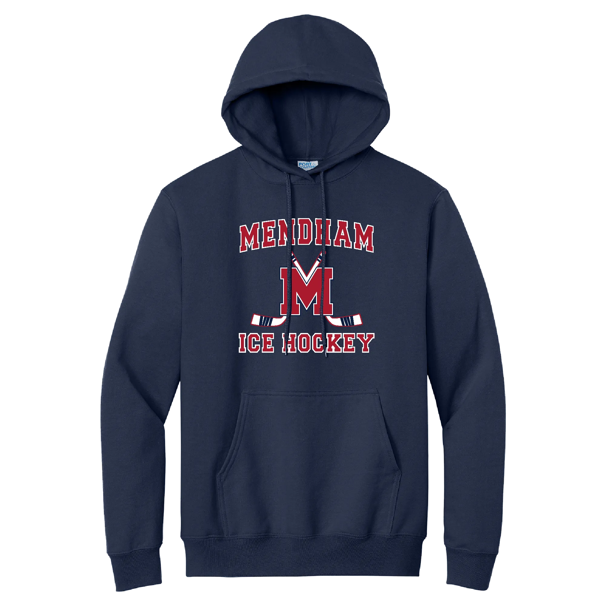 Mendham High School Essential Fleece Pullover Hooded Sweatshirt
