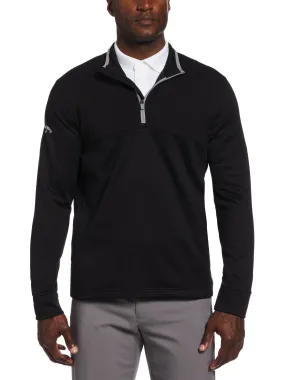 Mens Ottoman 1/4 Zip Fleece Pullover