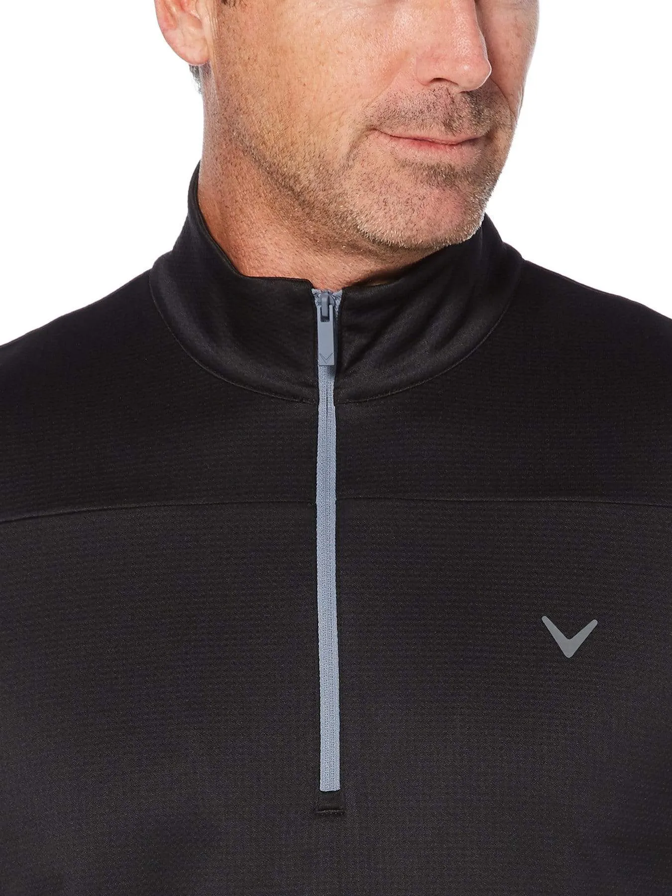 Mens Swing Tech™ 1/4 Zip Waffle Fleece Pullover