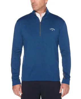 Mens Thermal Fine Line Pullover with Chevron