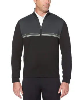 Mens Thermal Lightweight Fleece 1/4 Zip Pullover