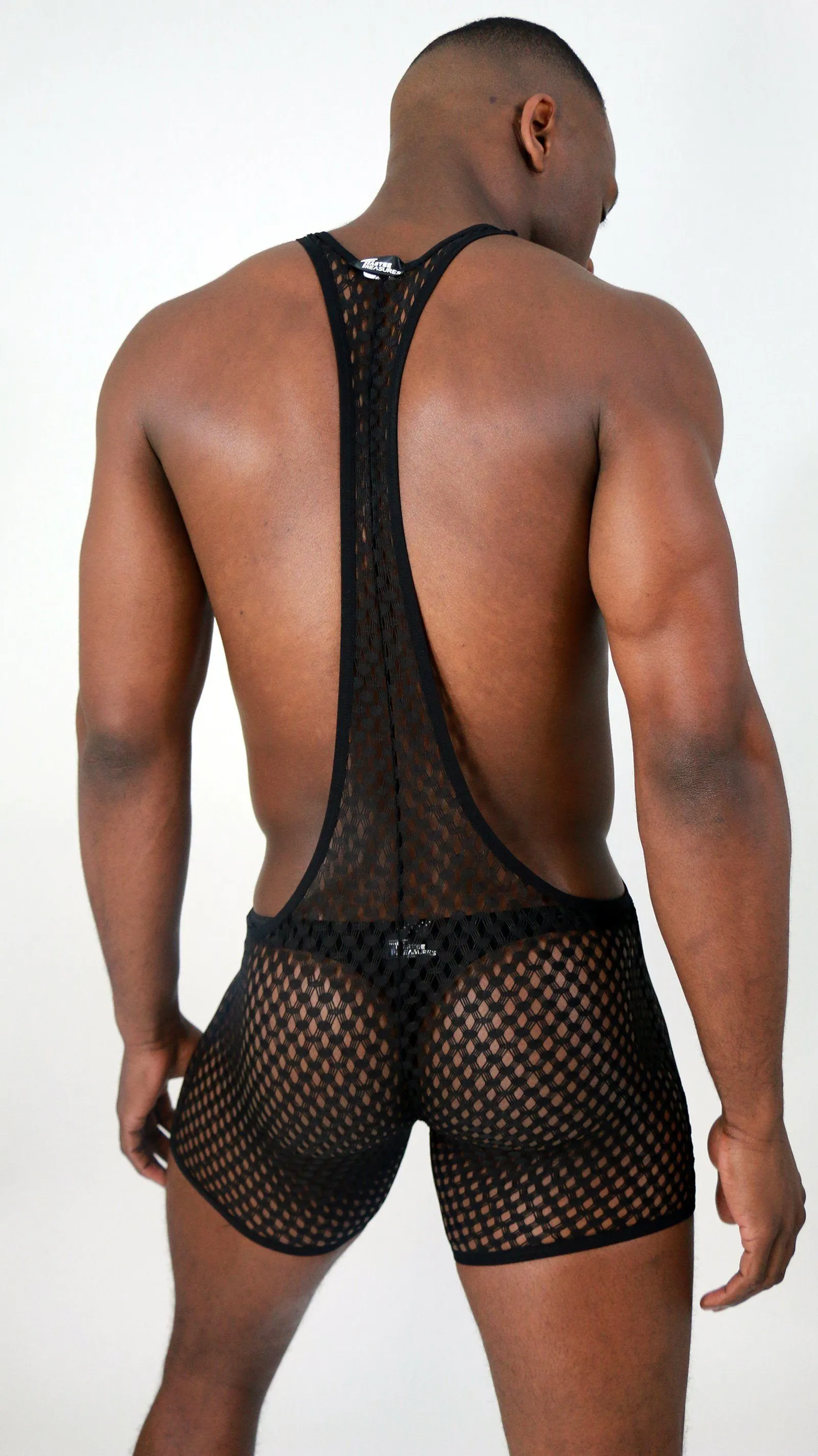 Midnight Mesh Body Suit