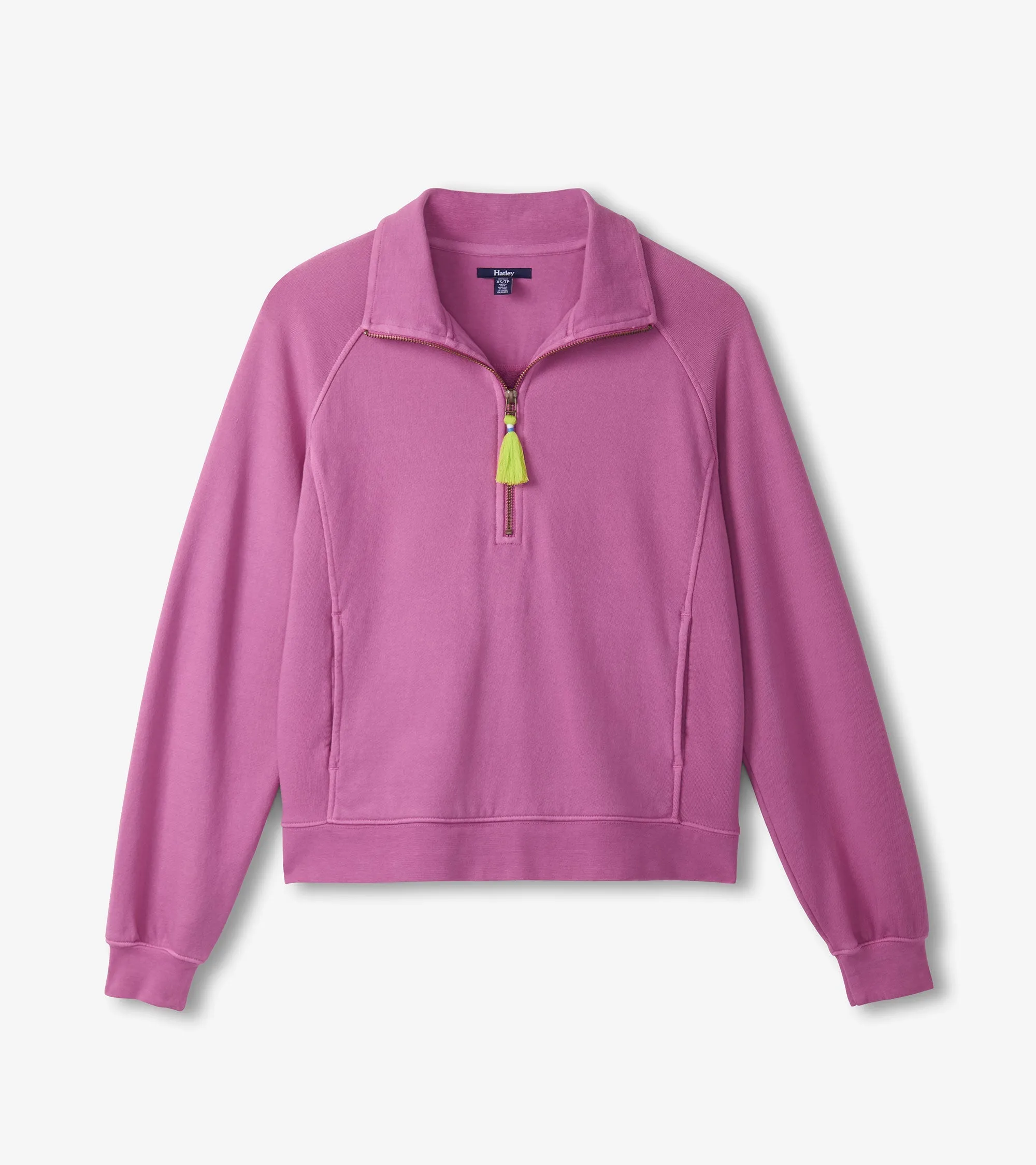 Mock Neck Pullover - Orchid