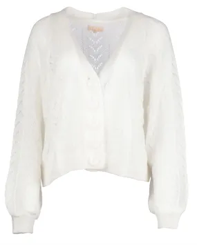 Mohair Cardigan - Off White