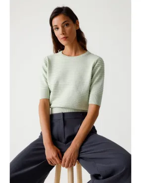 MUIKE SWEATER light green | SKFK