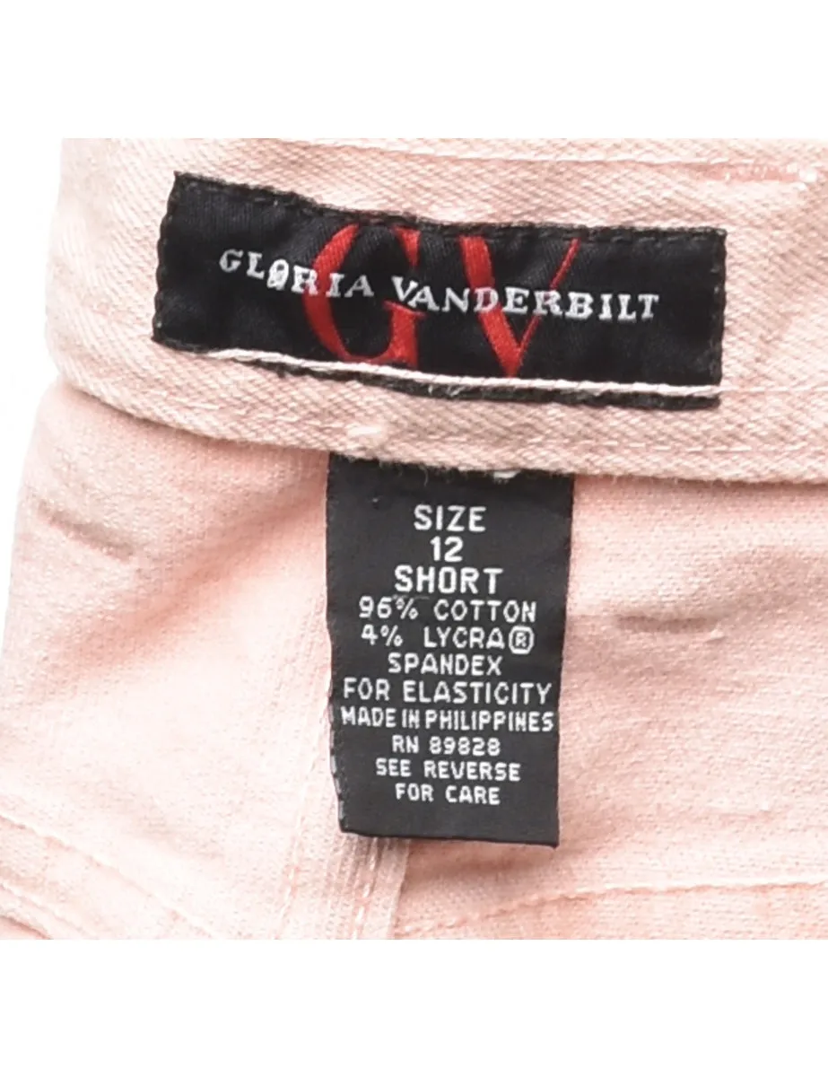Pale Pink Tapered High Waist Jeans - W29 L30