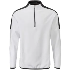 Ping Frankie 1/2 Zip Pullover - White/Black