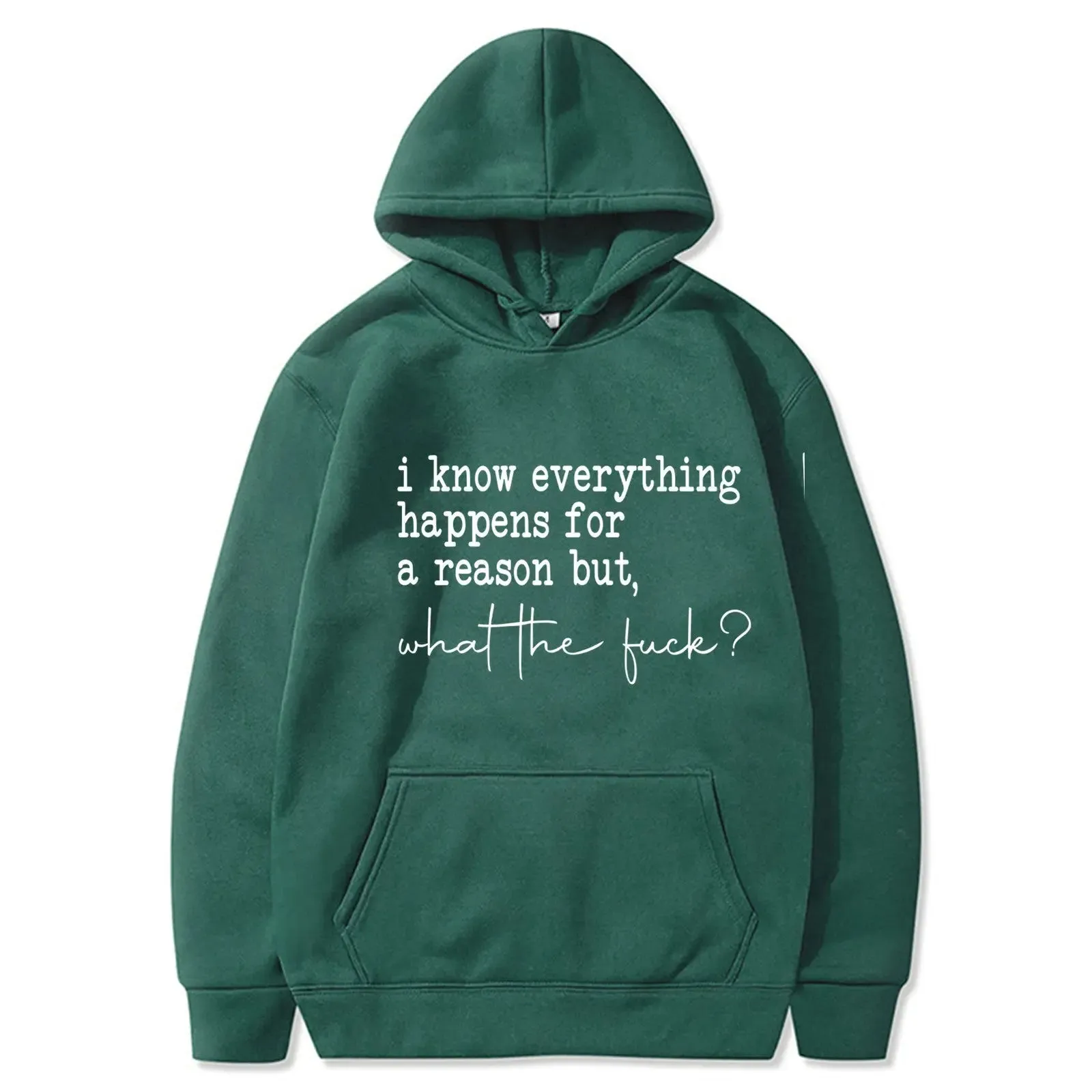 Printed Pullover Hoodie