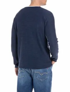 REPLAY PULLOVER dunkelblau UK2651 782