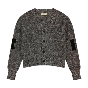Retrokid Black/Cream Nora Knit Cardigan