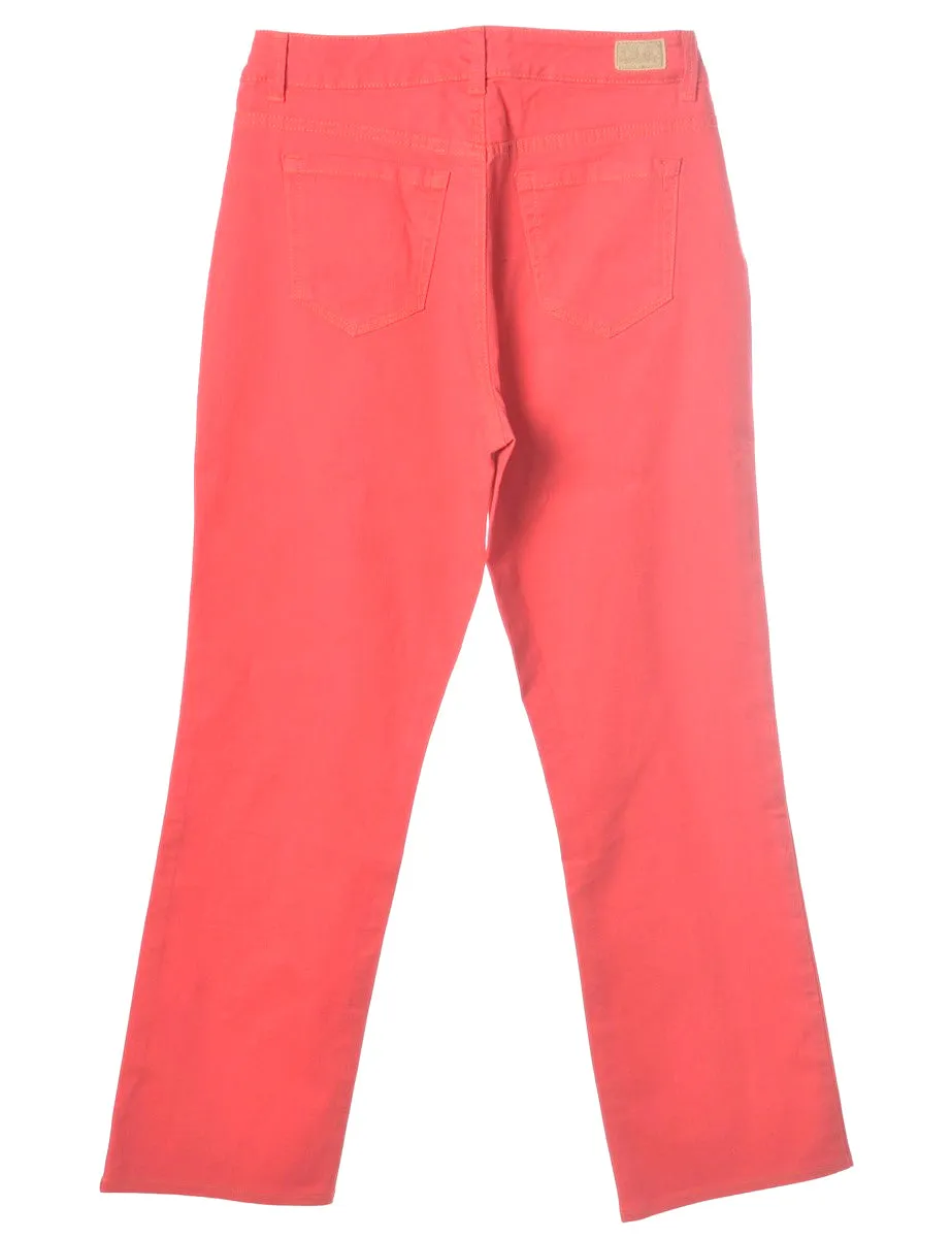 Reworked Flared Cropped Jeans - W34