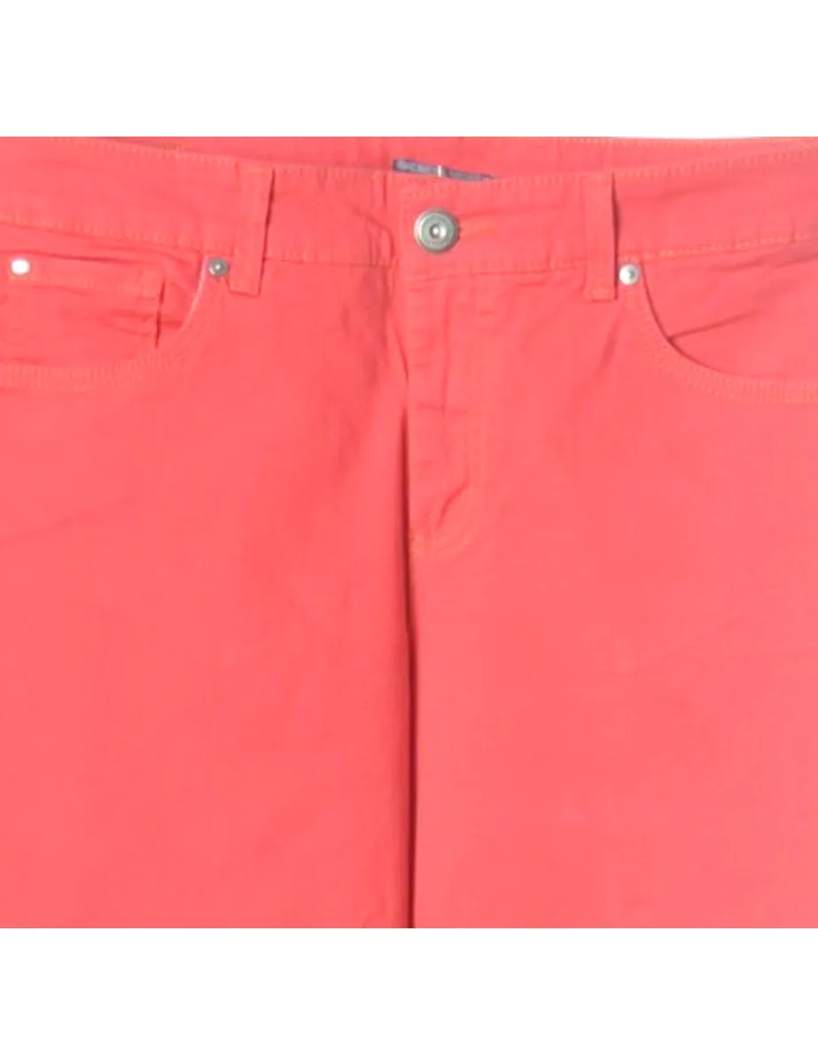 Reworked Flared Cropped Jeans - W34