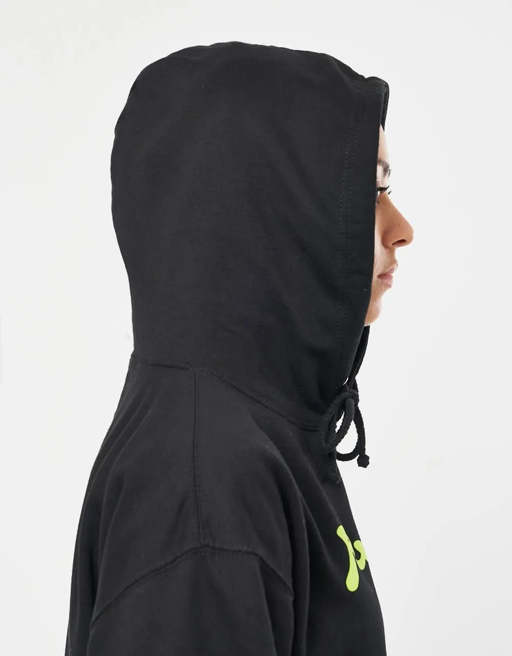 Route One Fluidity Pullover Hoodie - Deep Black