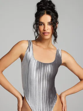 Rumi Velvet Scoopneck Bodysuit