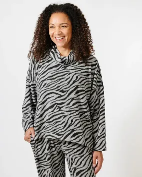 Shannon Passero Shakira Pullover Zebra Print