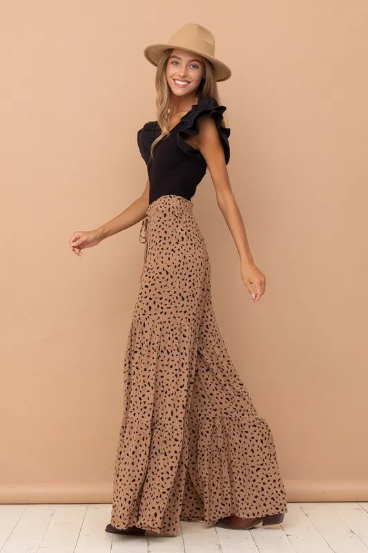 Shoulder Puff Ruffle Sleeve Bodysuit (3 Colors)